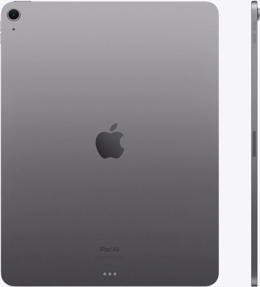 Apple iPad Air 6. Gen 13", 128GB, Wi-Fi, Grau Space Grey, NEU OVP - Bild 2 von 3