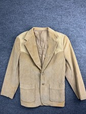 Vintage Miller Denver Colorado Blazer Men's 42 Brown Corduroy Western