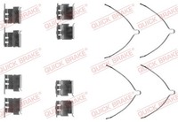 Quick Brake ZubehöRsatz Scheibenbremsbelag 109-1289 FüR Toyota Corolla Avensis