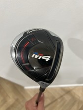 Taylormade M4 #3 Wood / 15 Degree / Stiff Flex Fujikura Atmos Red 6 Shaft