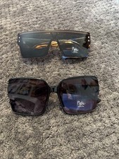 2 Pair Bob Mackie sunglasses