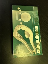 golf ball monogrammer