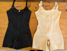 2 NWT YIANNA Shape-wear/Faja Full Body Shaper Size L Black & Beige
