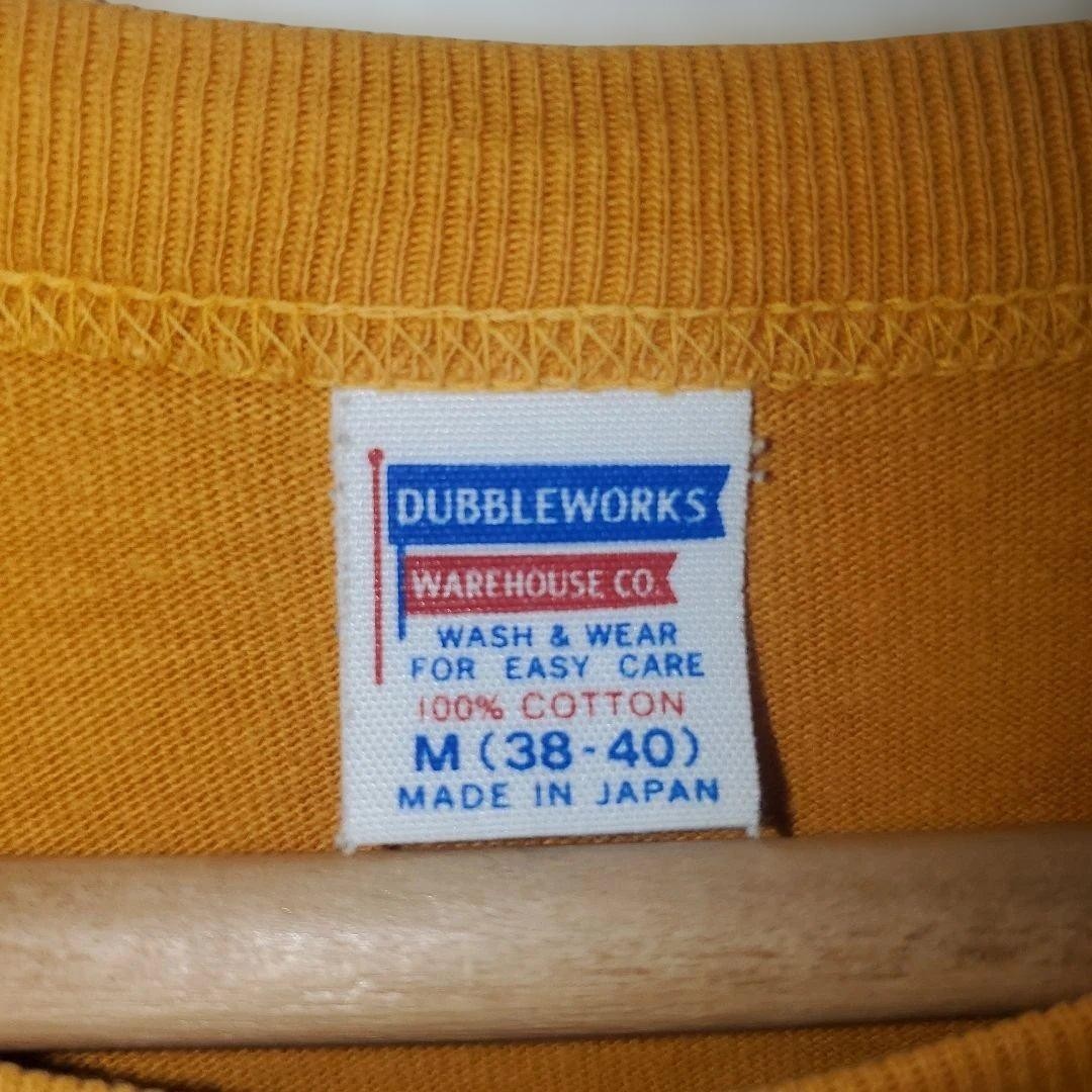 DUBBLE WORKS WAREHOUSE M T-Shirt Casual 14Y+ JAPAN image 3