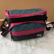 VTG CHALLENGE by HAMA 90’s Camera Bag Teal Pink Black w/ Adjustable Strap Travel