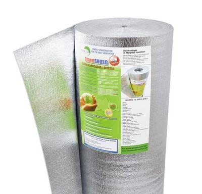SmartSHIELD -3mm 48''x100Ft Reflective Insulation roll, Foam Core Radiant Barrier