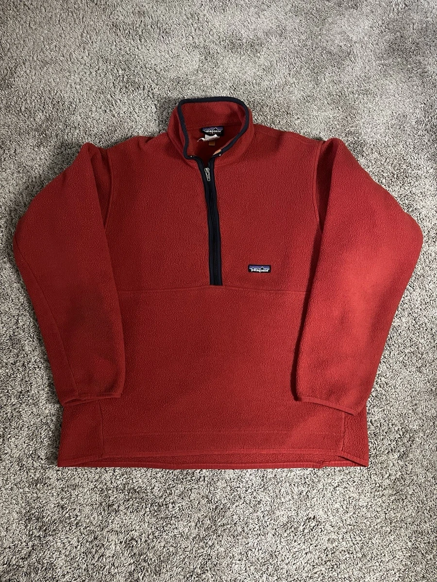 Patagonia Red 1/2 Zip Sweaters for Men for sale | eBay