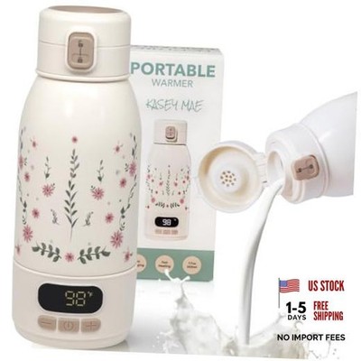 Portable Bottle Warmer for Travel   Precise Heating for Breastmilk & Formula -