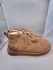 Ugg Neumel Shearling Lace Up Chukka Boots Chestnut Women's 8