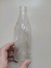 Pepsi Cola Vintage Clear Glass Swirl Bottle 10 oz — photo 3