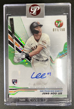2024 Topps Pristine Jung Hoo Lee Green 011/150 Auto #PA-JHL Rookie RC Giants *D*