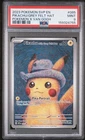 2023 POKEMON SVP EN-SV BLACK STAR PROMO #085 PIKACHU WITH GREY FELT HAT PSA 9