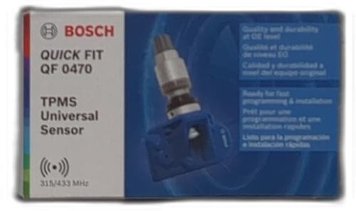 Bosch Qf0470 Universal Quick Fit Tire Pressure Monitoring System Sensor ...