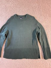 NWOT Gap Women's Cotton Sweater Size Large Green