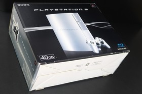 Excellent SONY PLAYSTATION 3 PS3 Satin silver Console CECHH00 SS 40GB Japan