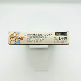 Final Fantasy3 1990 Box Manual Nintendo Famicom NSE Japan Vintage Game