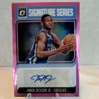Panini 2018-19 Donruss Optic Signatures Jaren Jackson Jr Auto /25 Pink see descr