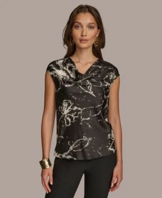 Donna Karan New York Womens Sleeveless 755403324689 LARGE RT $79.0