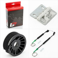 Fensterheber Reparatursatz Metall GleitstÜCke Hinten Rechts FÜR Freelander *Neu*