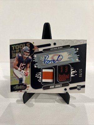 2024 Absolute Rome Odunze #TOTD-ROE RC AUTO Tools Of The Trade RPA /25 Bears 🔥