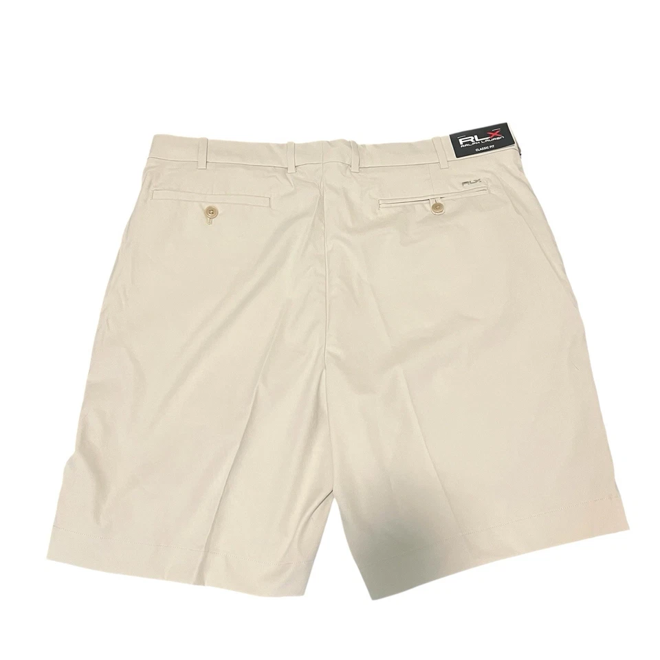 Ralph Lauren RLX Golf Mens Sand Stretch Golf Shorts- Size 36- 9” Inseam- NWT - Image 2 of 4