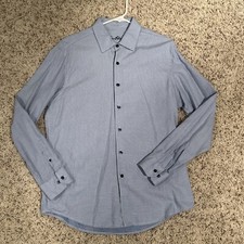 Tasso Elba - Mens Dress Shirt - Medium 15-15.5