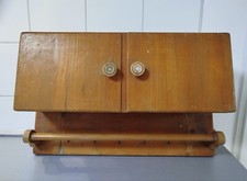 Omas Küchenkästchen  Küchen Hängekästchen Retro 60-70er Jahre Echtholz Küche 