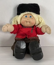 Vintage Cabbage Patch Doll 1978/1982 Russian Outfit Original Appalachian Signed