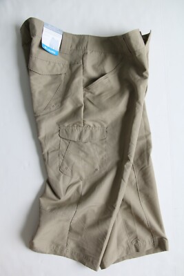 COLUMBIA Bit-O-backside Cropped Cargo Knee Pants Omni-shade UPF30 Relaxed Fit 8