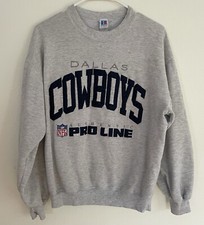 Vintage Dallas Cowboys Pro Line Russell Atheltics Sweatshirt Size M Made In USA