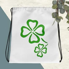 Shamrock Drawstring bag