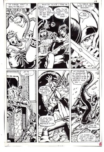 CONAN THE DIABOLICAL GOD AREREDIT MOUNTING BOARD ONE PIECE PAGE 18 - Picture 1 of 1