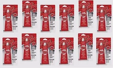 12 Pack SHOE GOO CLEAR Shoe Skate Repair Glue 3.7oz Adhesive Protective Coating