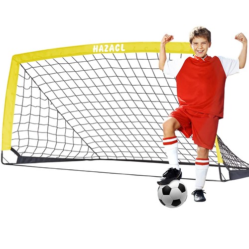 Kid Soccer Goal for Backyard 6x4FT Portable Soccer Net for Backyard