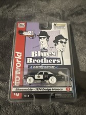 AW AUTO WORLD XTraction BLUES BROTHERS BLUESMOBILE HO SLOT CAR R36 Chase 2025