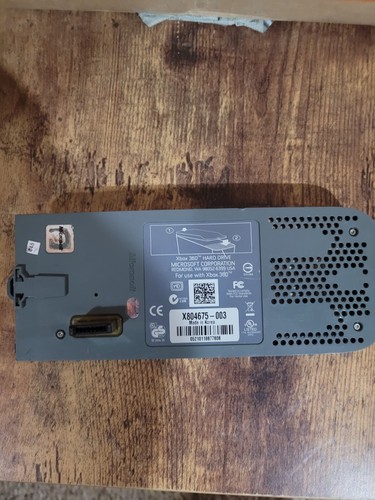 OEM Official Microsoft Xbox 360 Hard Drive HDD X804675-003 20GB External Genuine - Picture 2 of 2