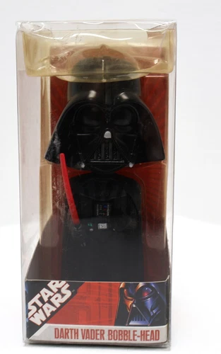 Star Wars Darth Vader Bobble Head Wacky Wobbler FUNKO Series 1 Collectible 2007
