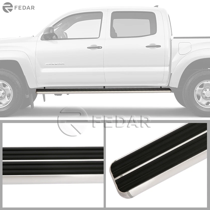 Fedar para Toyota Tacoma 05-15 doble cabina escalón lateral Foto 2 de 4