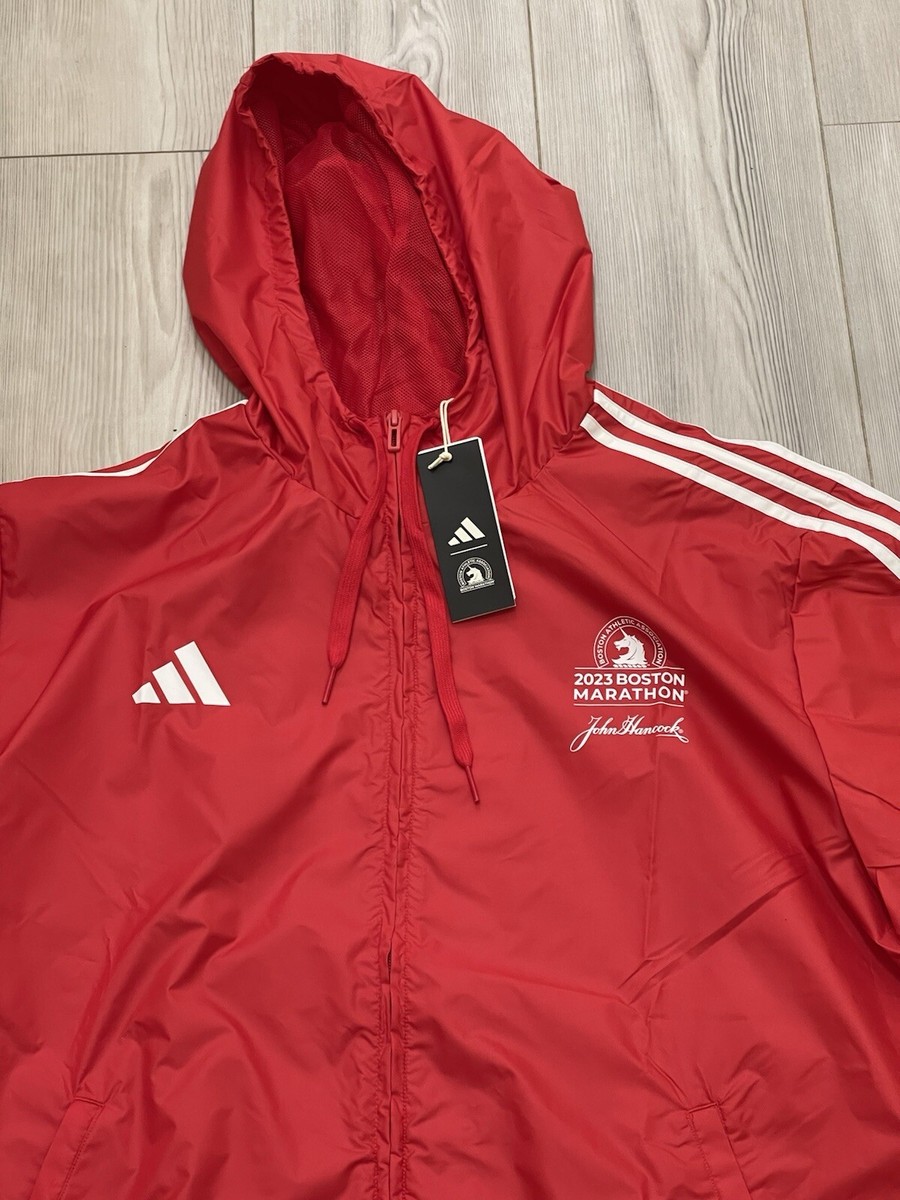 NEW Vintage Y2K Adidas Boston Marathon 2023 Windbreaker Jacket
