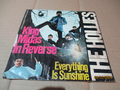 (5) 7'' Single Vinyl - The Hollies   King Midas In Reverse