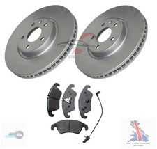 FOR AUDI A6 (C7) 2.0 TDi, 2.0 TFSi 2012-2016 FRONT BRAKE DISCS AND PADS SET NEW