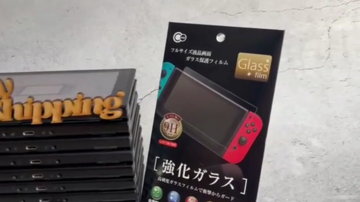 Next Day Shipping Nintendo Switch UNPATCHED W/LCD Film V1 Hac-001