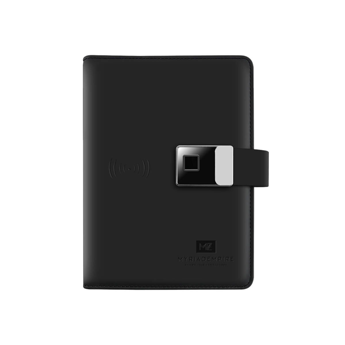 Secure Business Notebook with Fingerprint Lock & Wireless Charging-image