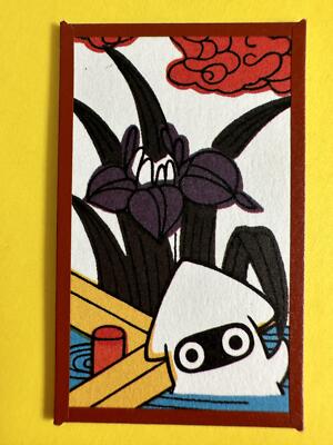 Blooper Red ver. Super Mario Bros HANAFUDA Playing Card Japanese