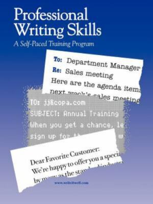 Professional Writing Skills: A Self-Paced Training Program