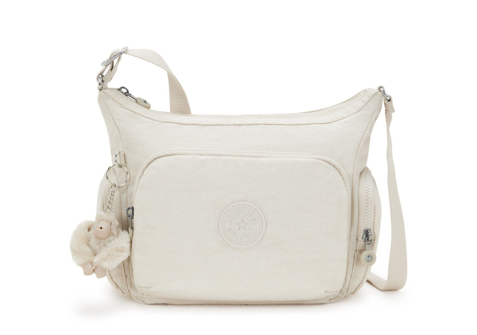 Kipling GABB S Medium Crossbody Bag - Hideaway Beige RRP £88