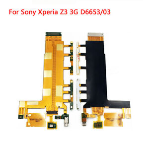 For Sony Xperia Z3 Power Volume Button Cable Flex D6653 D6603 D6616 Replace Part Ebay