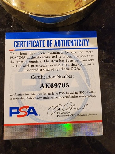 FRANK ROBINSON SIGNED baseball PSA/DNA COA - Picture 3 of 4