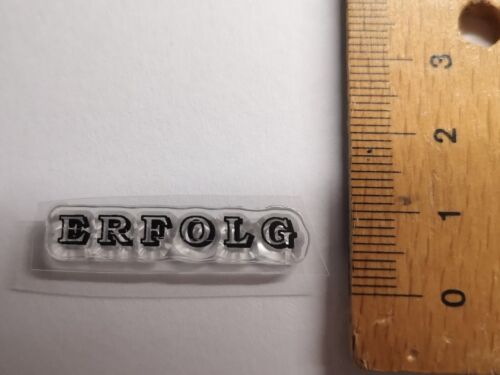 Erfolg Clear Stempel Text Textstempel Spruchstempel Spruch Abitur Prüfung Master - Bild 1 von 1