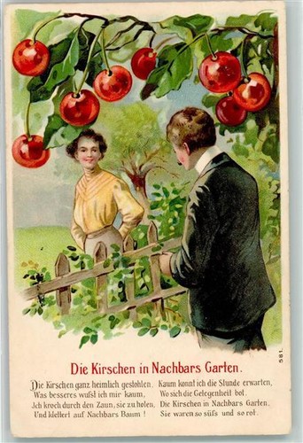 39275291 Die Kirschen in Nachbars Garten Liebe 1905 eBay